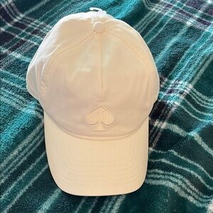Kate Spade Cream Cap with Navy Logo